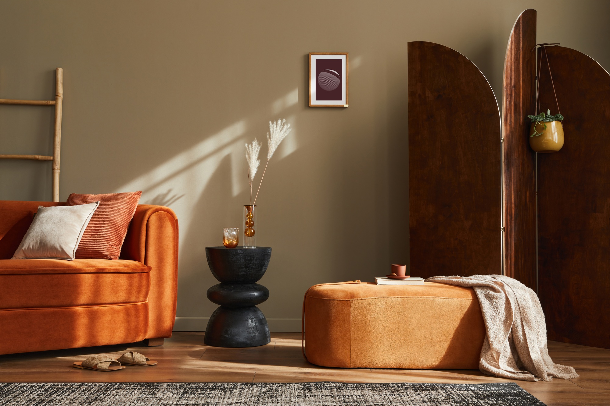 Interior design of living room